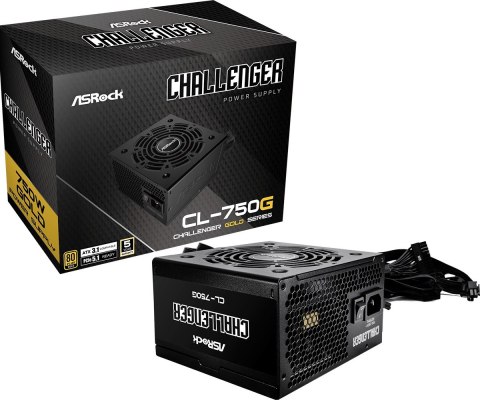 Zasilacz CL-750G 750W 80PLUS GOLD Zasilacz CL-750G 750W 80PLUS GOLD