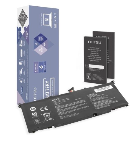 Bateria B41N1526 do Asus ROG Stix GL502VM FX502VD 3400 mAh (52 Wh) 15.2V Bateria B41N1526 do Asus ROG Stix GL502VM FX502VD 3400 mAh (52 Wh) 15.2V