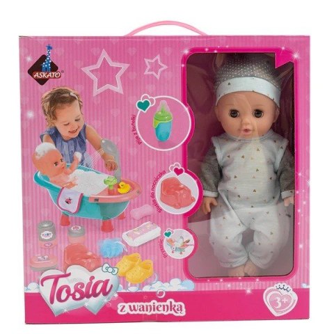 Lalka Tosia z wanienką Lalka Tosia z wanienką