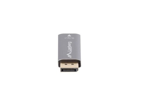 Adapter Displayport(M)- HDMI(F)4K srebrny Adapter Displayport(M)- HDMI(F)4K srebrny