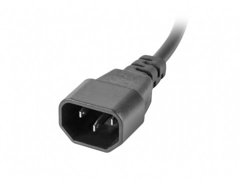 Listwa zasilająca rack PDU 19 cali 1U 16A 5x230V 2m czarna C14 Listwa zasilająca rack PDU 19 cali 1U 16A 5x230V 2m czarna C14
