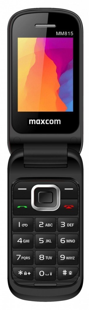 Telefon MM 815 dual sim Czarny Telefon MM 815 dual sim Czarny