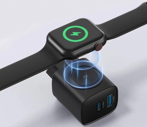Ładowarka USB-A USB-C 20W PowerDelivery Quick Charge 3.0, czarna Ładowarka USB-A USB-C 20W PowerDelivery Quick Charge 3.0, czarna