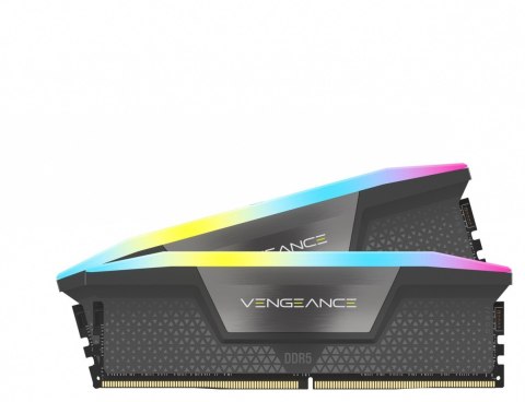 Pamięć DDR5 Vengeance RGB 32GB/6400(2*16GB) CL32 AMD EXPO & Intel XMP Pamięć DDR5 Vengeance RGB 32GB/6400(2*16GB) CL32 AMD EXPO & Intel XMP