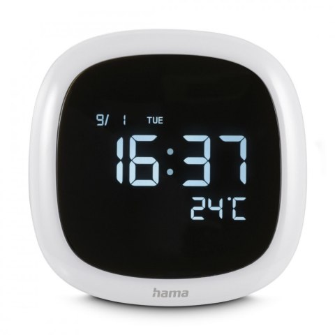 Budzik elektroniczny Bora Bora biały Budzik elektroniczny Bora Bora biały