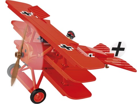 Klocki Fokker DR.1 Czerwony Baron 221 klocków Klocki Fokker DR.1 Czerwony Baron 221 klocków