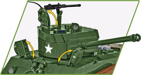 Klocki Sherman M4A2E8 865 klocków