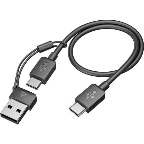 Zestaw słuchawkowy z podstawką ładującą Focus 2 USB-C/A 9T9J5AA Zestaw słuchawkowy z podstawką ładującą Focus 2 USB-C/A 9T9J5AA