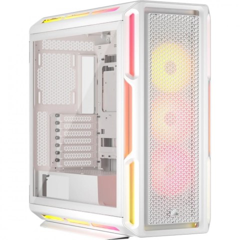 Obudowa iCUE 5000T LX RGB Mid Tower Biała Obudowa iCUE 5000T LX RGB Mid Tower Biała