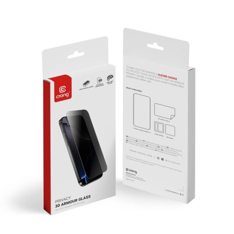Privacy 3D Armour Glass - Hartowane szkło prywatyzujące iPhone 16 Pro Max Privacy 3D Armour Glass - Hartowane szkło prywatyzujące iPhone 16 Pro Max
