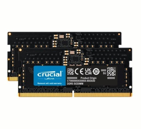 Pamięć DDR5 SODIMM 16GB/5600 (2*8GB) CL46 (16Gbit) Pamięć DDR5 SODIMM 16GB/5600 (2*8GB) CL46 (16Gbit)