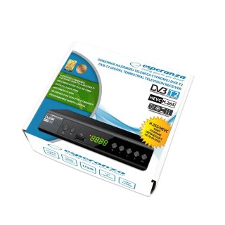 Tuner/dekoder cyfrowy DVB-T2 H.265/HEVC
