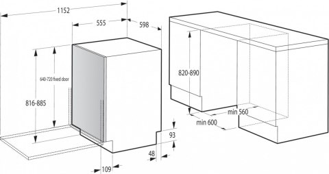 Zmywarka GV643D90