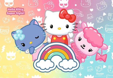 Puzzle 2x24 elementy Hello Kitty Puzzle 2x24 elementy Hello Kitty