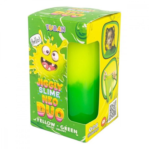 Slime Jiggly Neo Duo żółto-zielony 430g Slime Jiggly Neo Duo żółto-zielony 430g