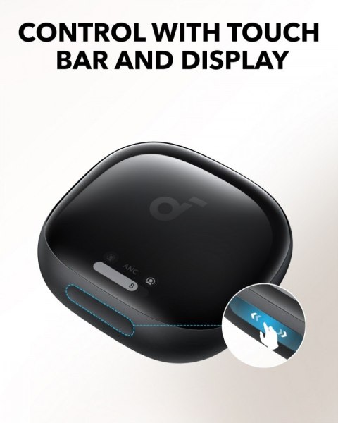Słuchawki bezprzewodowe Soundcore Liberty 4 PRO Bluetooth błyszcząca czerń