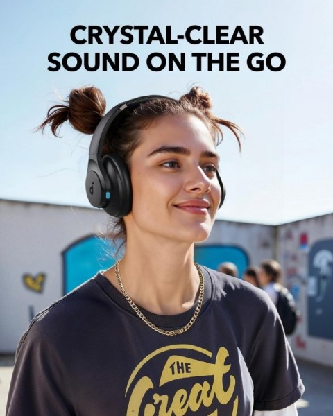 Słuchawki nauszne Soundcore Q11i ciemny szary