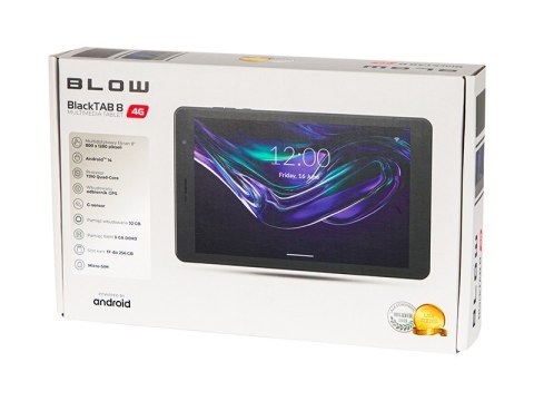Tablet BlackTAB8 3/32GB 4G LTE 8 cali Czarny Tablet BlackTAB8 3/32GB 4G LTE 8 cali Czarny