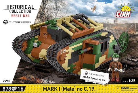 Klocki Mark I Male NO C.19 878 klocków