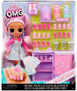 Lalka L.O.L. Surprise OMG Sweet Nails Kitty K Cafe