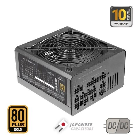Zasilacz Tacens Mars MPB1000P 1000W ATX 3.1 80+ GOLD Zasilacz Tacens Mars MPB1000P 1000W ATX 3.1 80+ GOLD