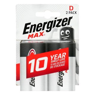 Baterie alkaliczne LR20/D blister 2szt. ENERGIZER MAX