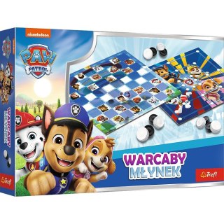 Gra Warcaby i Młynek Psi Patrol