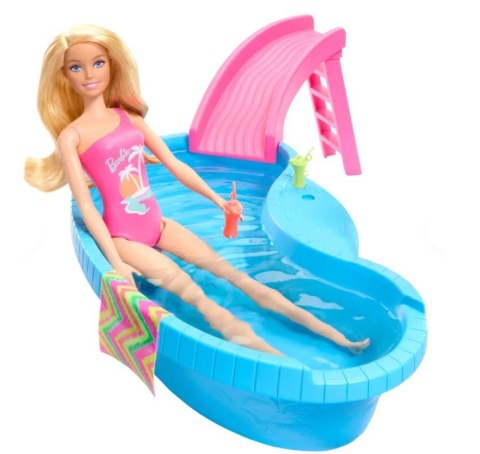 Lalka Barbie + Basen Lalka Barbie + Basen