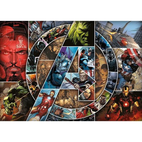 Puzzle 1000 elementów Avengers Bohaterowie Puzzle 1000 elementów Avengers Bohaterowie