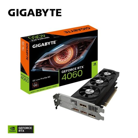 Karta graficzna GeForce RTX 4060 OC Low Profile 8G GDDR6 128bit 2HDMI/2DP