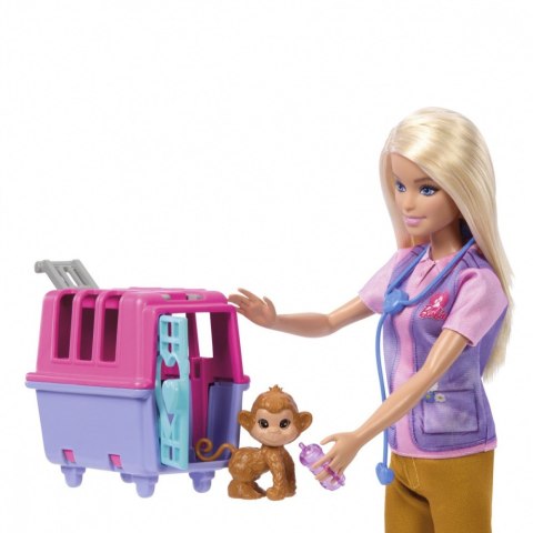 Lalka Barbie Ratowniczka zwierząt Kariera