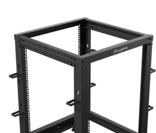 Open rack 19'' 15U 600x600-1100 regulowany czarny