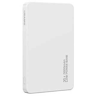 Powerbank 5000mAh 20W indukcyjny MagSafe PD biały