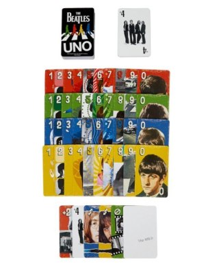 Gra UNO Canvas The Beatles