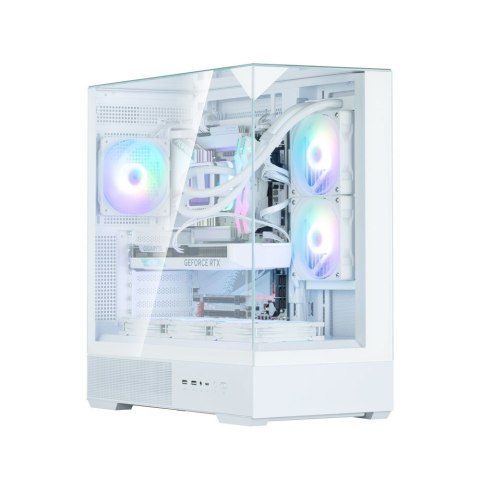 Obudowa P40 Prism Mid-Tower szkło hartowane biała