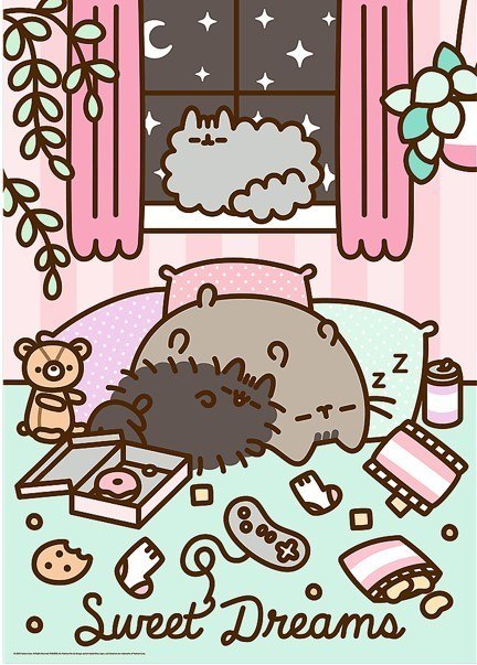 Puzzle 1000 elementów Pusheen Puzzle 1000 elementów Pusheen