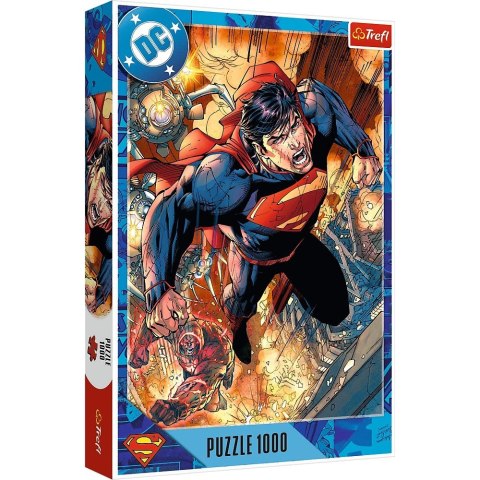 Puzzle 1000 elementów Superman w akcji Puzzle 1000 elementów Superman w akcji