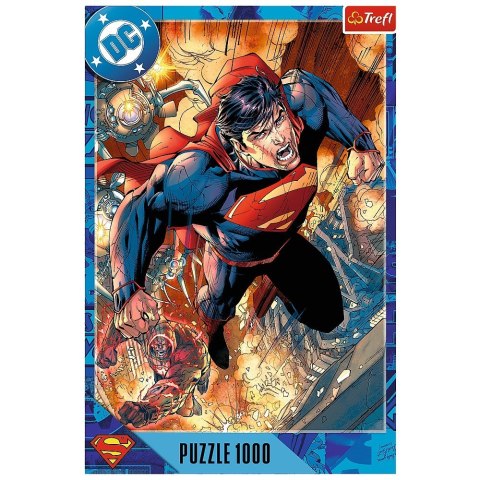 Puzzle 1000 elementów Superman w akcji Puzzle 1000 elementów Superman w akcji