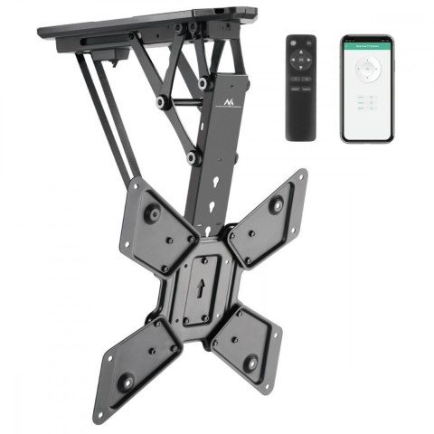 Uchwyt sufitowy elektryczny do TV, MC-492 max. 30kg, VESA 600x400, pilot, 23-55 cali