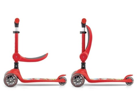 Hulajnoga Scooter Fuzzy Red