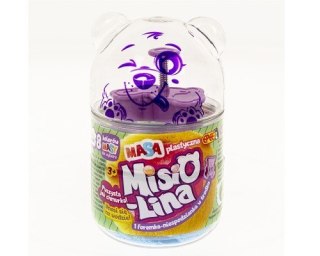 Masa plastyczna Misiolina 60g 1 foremka Błękitna