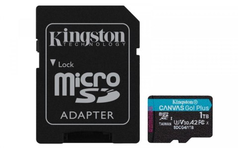 Karta microSD 1TB CanvasGo! Plus 200MB/s A2 U3 V30 + adapter Karta microSD 1TB CanvasGo! Plus 200MB/s A2 U3 V30 + adapter