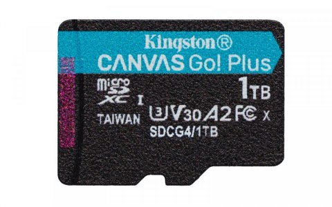 Karta microSD 1TB CanvasGo! Plus 200MB/s A2 U3 V30 + adapter Karta microSD 1TB CanvasGo! Plus 200MB/s A2 U3 V30 + adapter