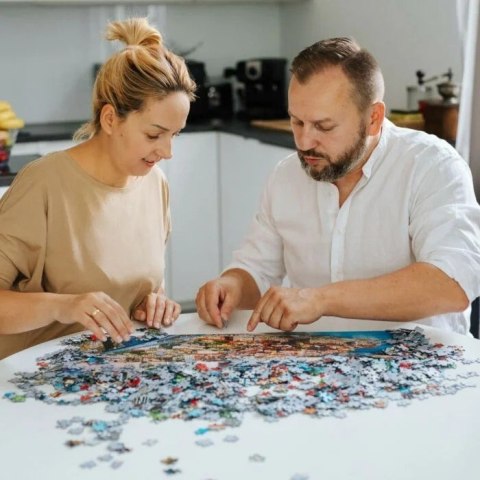 Puzzle 1000 elementów 40-lecie Paper Art Jeż Puzzle 1000 elementów 40-lecie Paper Art Jeż