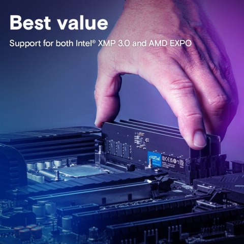 Pamięć DDR5 32GB/5600(2*16GB) CL46 (16Gbit) Pamięć DDR5 32GB/5600(2*16GB) CL46 (16Gbit)