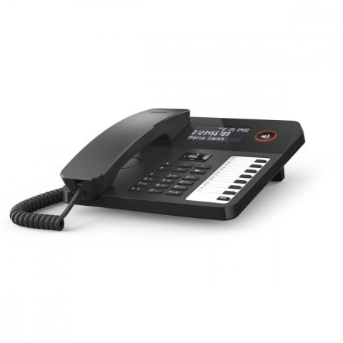 Telefon przewodowy Desk600 Czarny Telefon przewodowy Desk600 Czarny