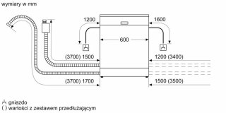 Zmywarka SMV4HVX07E 3 kosz
