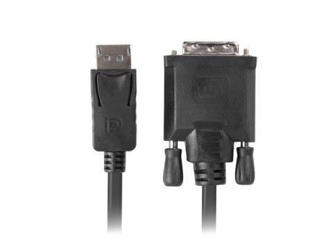 Kabel DisplayPort v1.2 DVI-D(24+1) 1.8M czarny CA-DPDV-10CU-0018-BK Kabel DisplayPort v1.2 DVI-D(24+1) 1.8M czarny CA-DPDV-10CU-0018-BK
