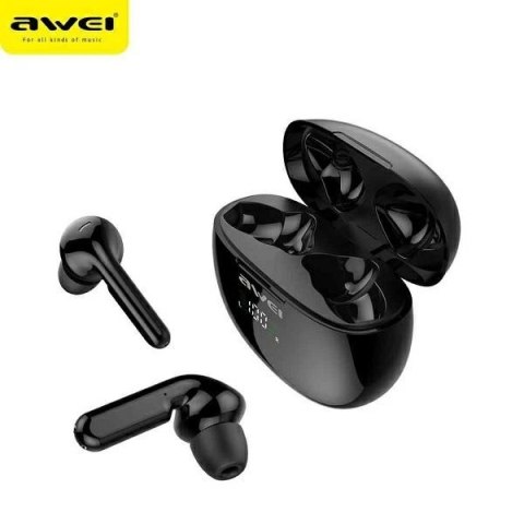 Słuchawki Bluetooth 5.0 TWS T15P Czarne Słuchawki Bluetooth 5.0 TWS T15P Czarne