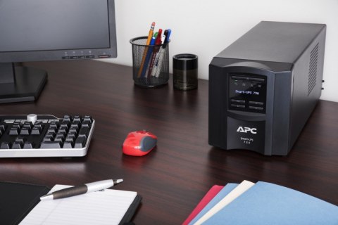 Zasilacz awaryjny Smart-UPS SMT750IC A/500W Tower SmartConnect USB RS232 Zasilacz awaryjny Smart-UPS SMT750IC A/500W Tower SmartConnect USB RS232